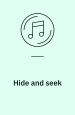 Hide and Seek 2001. Partitur.