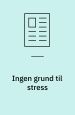 Ingen grund til stress