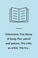 The Decay Of Lying