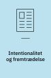 Intentionalitet og fremtrædelse