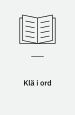 Klä i ord