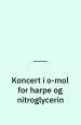 Koncert i O-mol for harpe og nitroglycerin