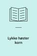 Lykke høster korn