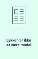 Lykken er ikke at være model