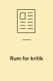 Rum for kritik: Rumlighed og rationalitet i Dostojevskijs Kældermennesket. Trappe Tusind nr. 9