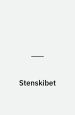 Stenskibet