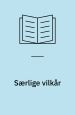 Særlige vilkår