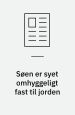 Søen er syet omhyggeligt fast til jorden
