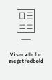 Vi ser alle for meget fodbold