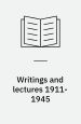 Writings and Lectures 1911-1945. Owen