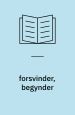 forsvinder, begynder
